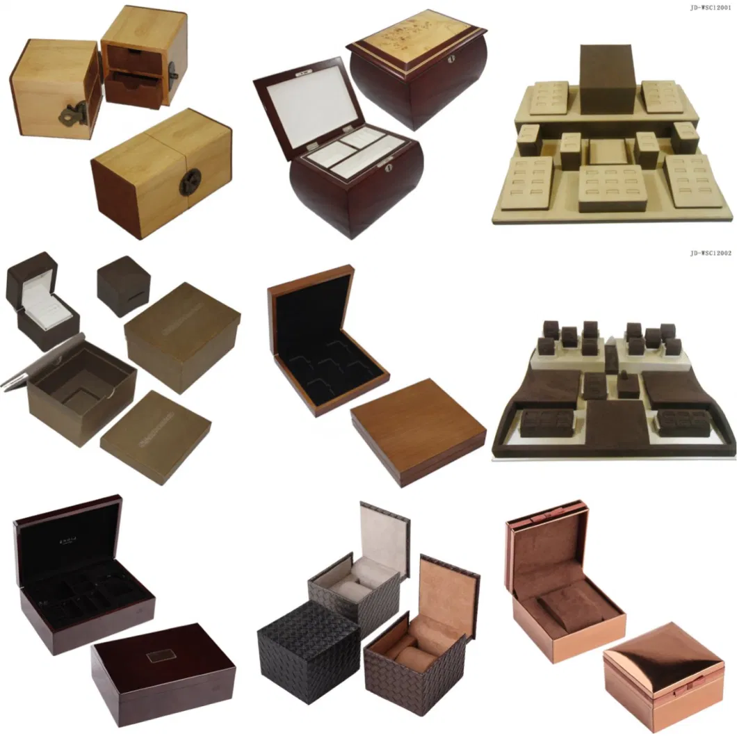 Piano Finish Wooden Watches Jewelry Display Storage Packaging Gift Watch Box.