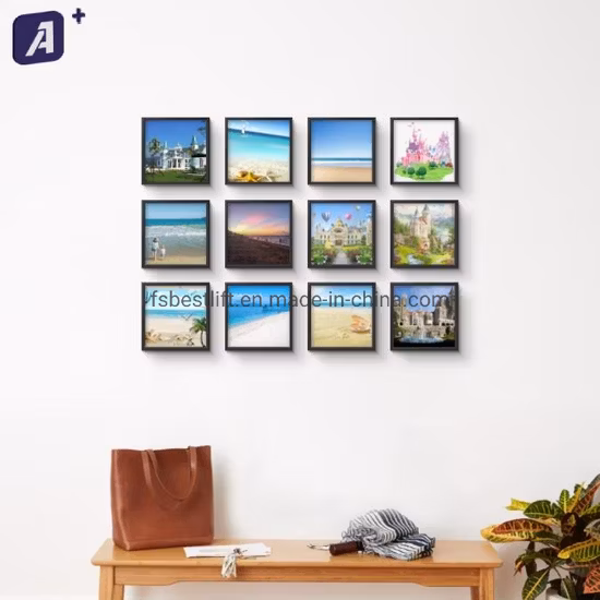 Moldura para fotos Mixtile autoadesiva decorativa para casa de 8X8 polegadas