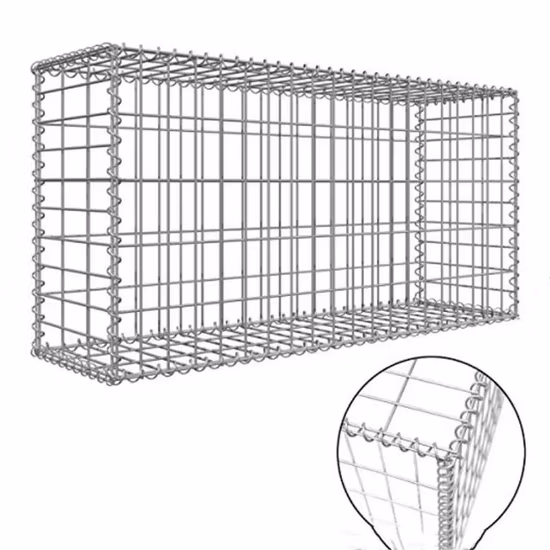 Cesta tecida hexagonal da caixa de Gabion para contra a proteção do rio Bnak